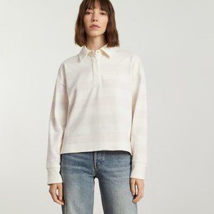 Everlane Long Sleeve Polo Shirt